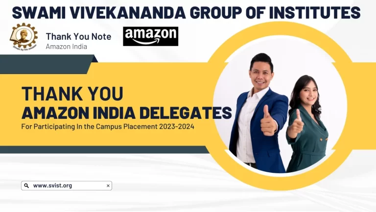 Thank You Note to Amazon India Delegates