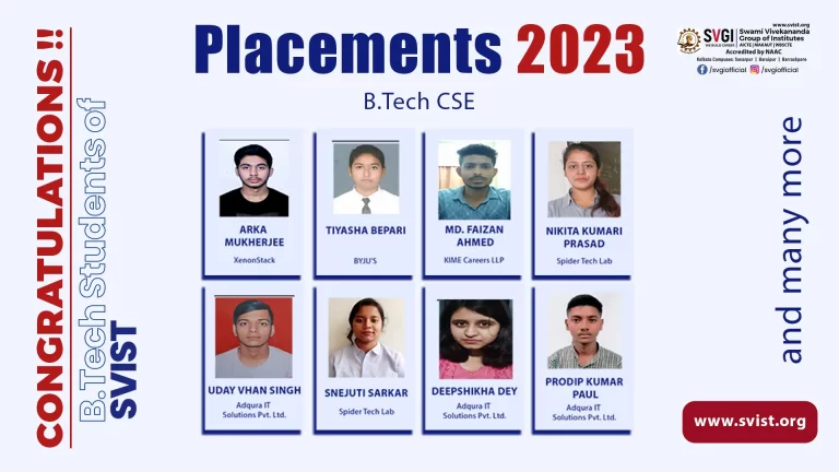 B.Tech CSE Placement 2023
