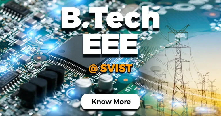 B.Tech EEE at SVIST