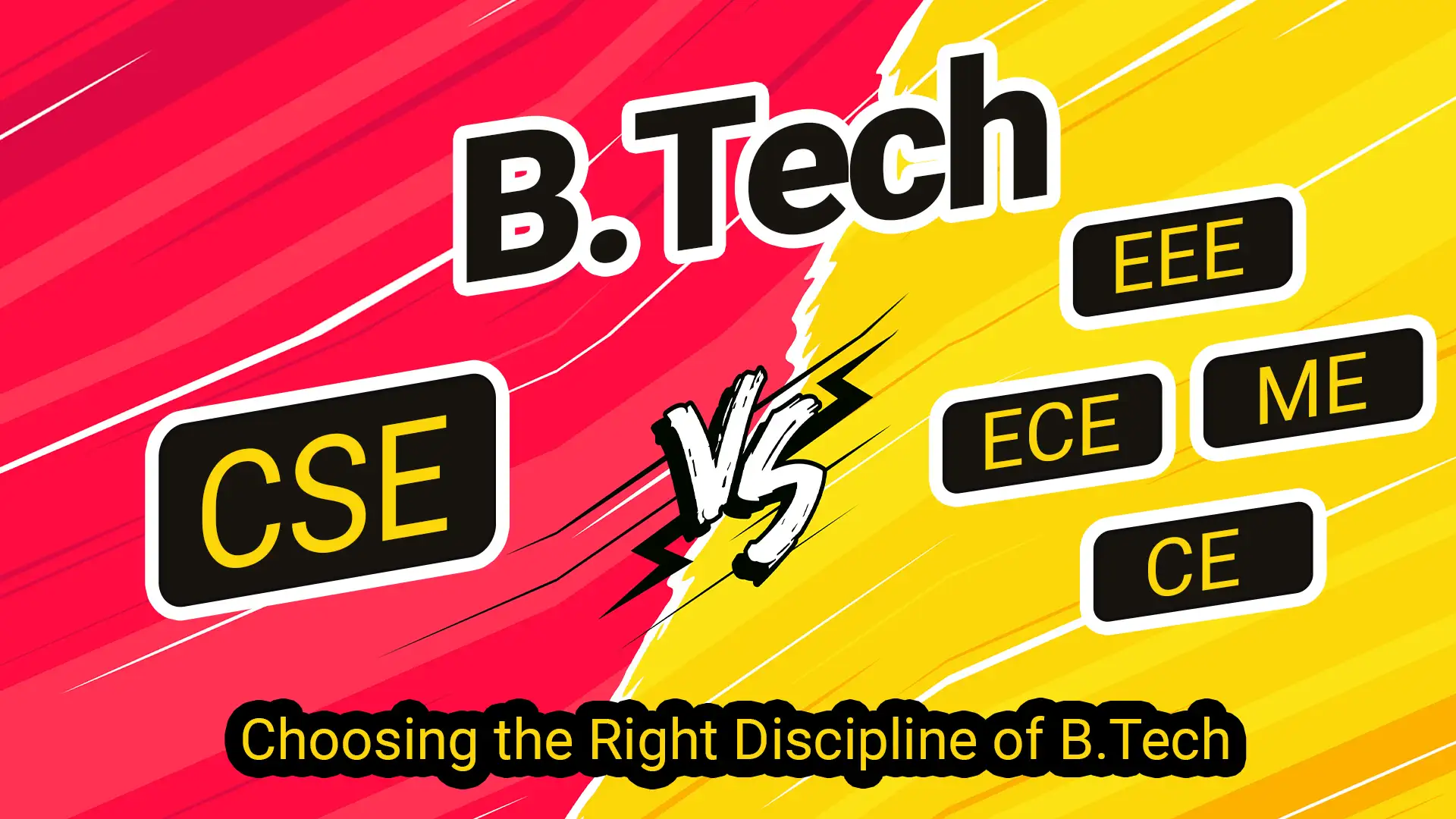Choosing the Right Discipline of B.Tech