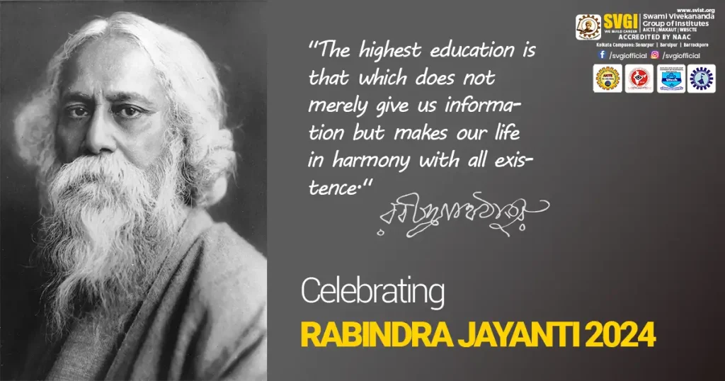 Celebrating Rabindra Jayanti 2024